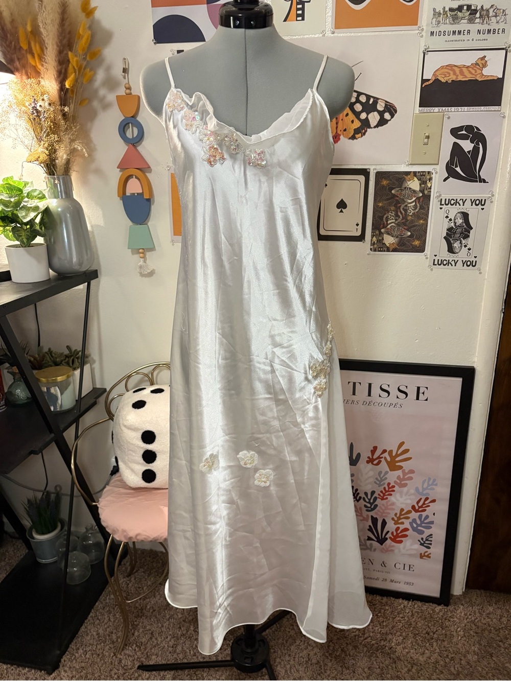 Enchanting Angelic Slip Dress
